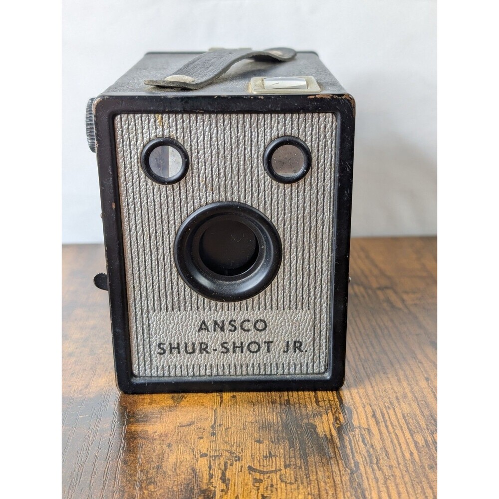 Ansco | SHUR-SHOT Jr. | Vintage Box Camera | 6x9 | 120 Film Camera, NY, USA